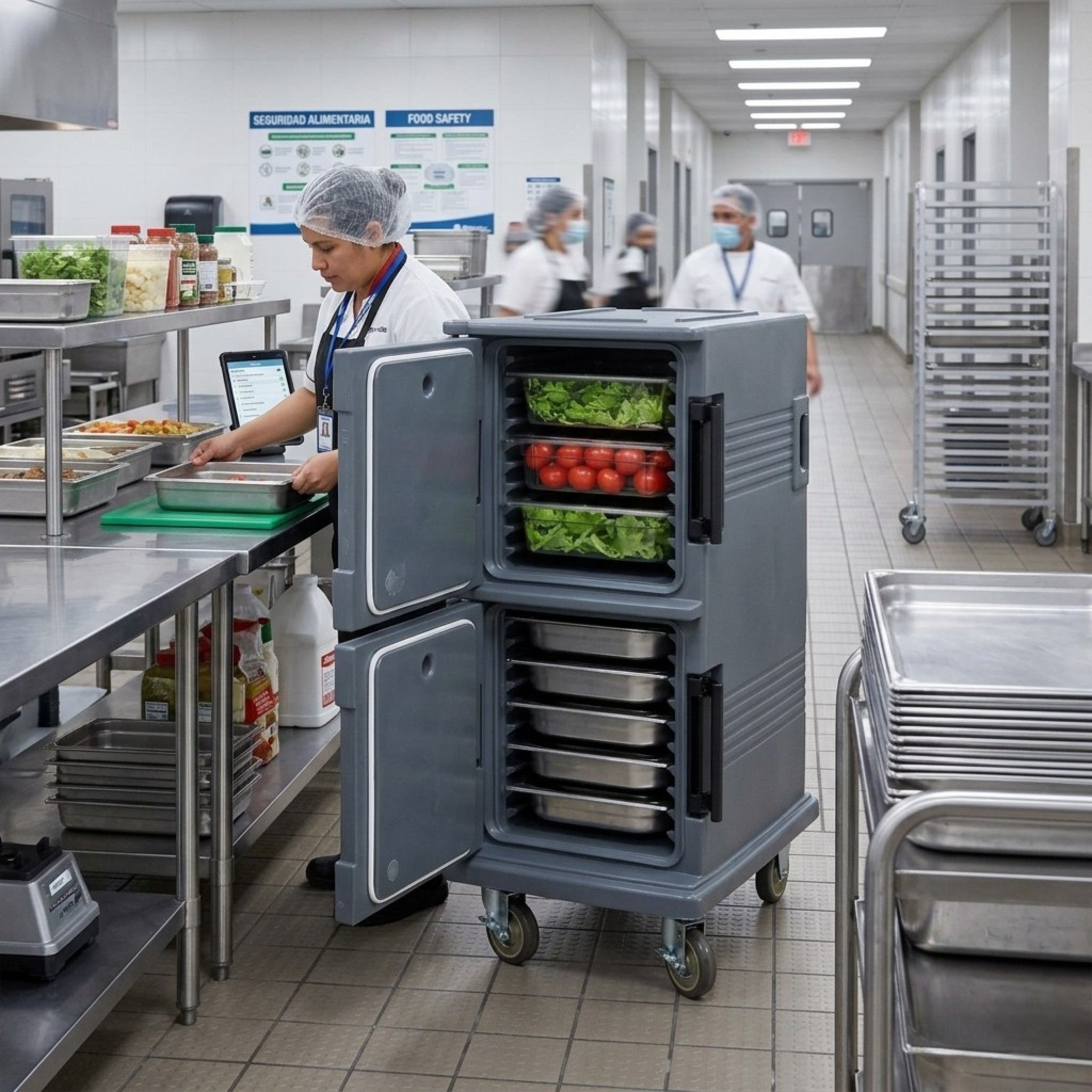 CONSERVADOR TERMICO P/ALIMENTOS DOBLE