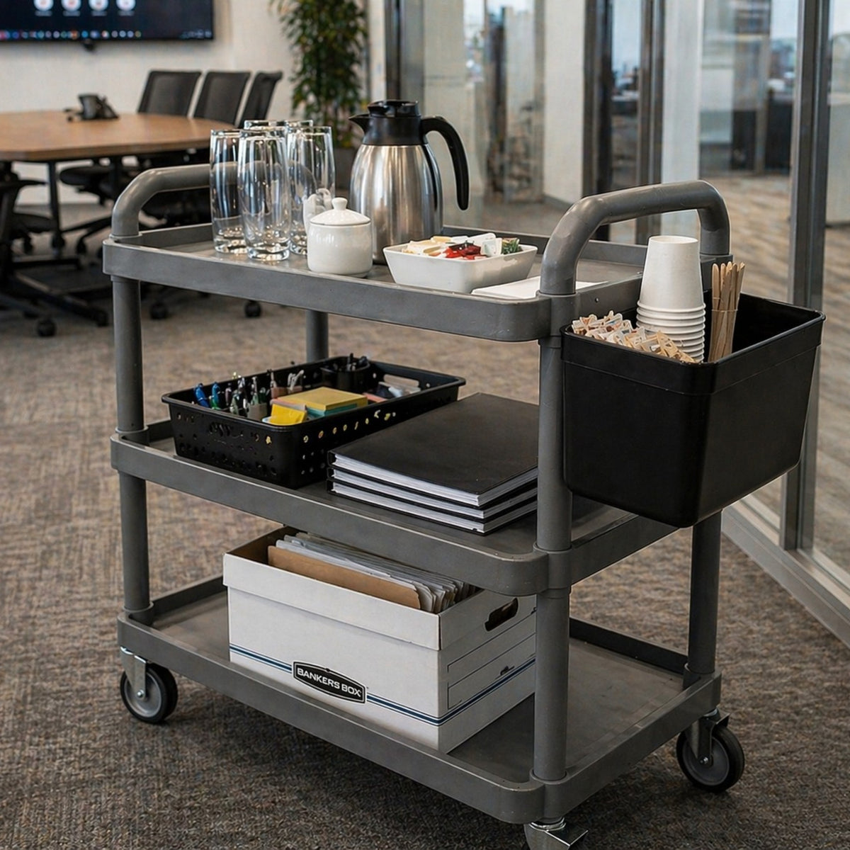CONTENEDOR EMPOTRABLE P/CARRITO