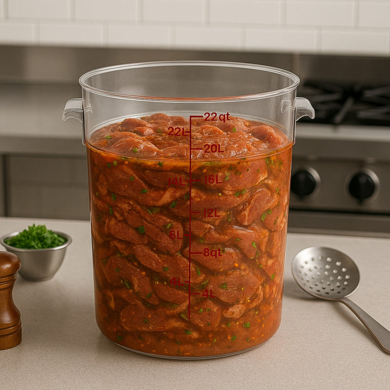 CONTENEDOR RED 22 QT PC CONCASSE