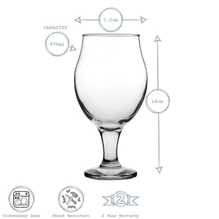 COPA LAV CERVECERA 19 OZ ANGELINA