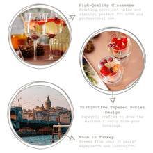 Cargar imagen en el visor de la galería, COPA LAV VINO LAL 11 1/4 OZ
