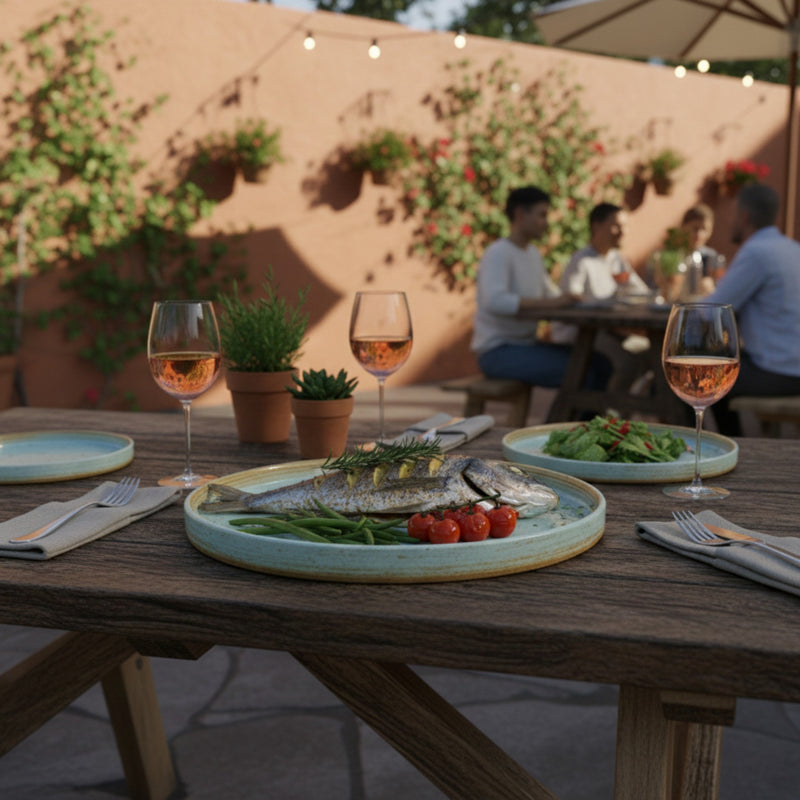 CORAL PLATO TRINCHE 28 CM