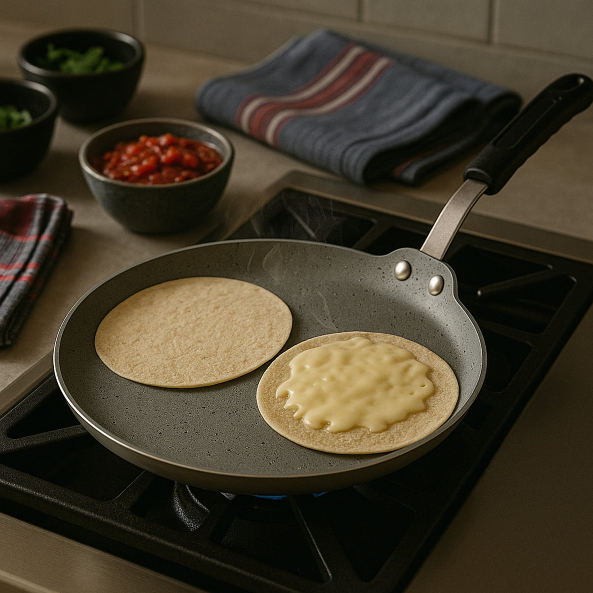 CREPERA COMAL 25 CM PROFESIONAL