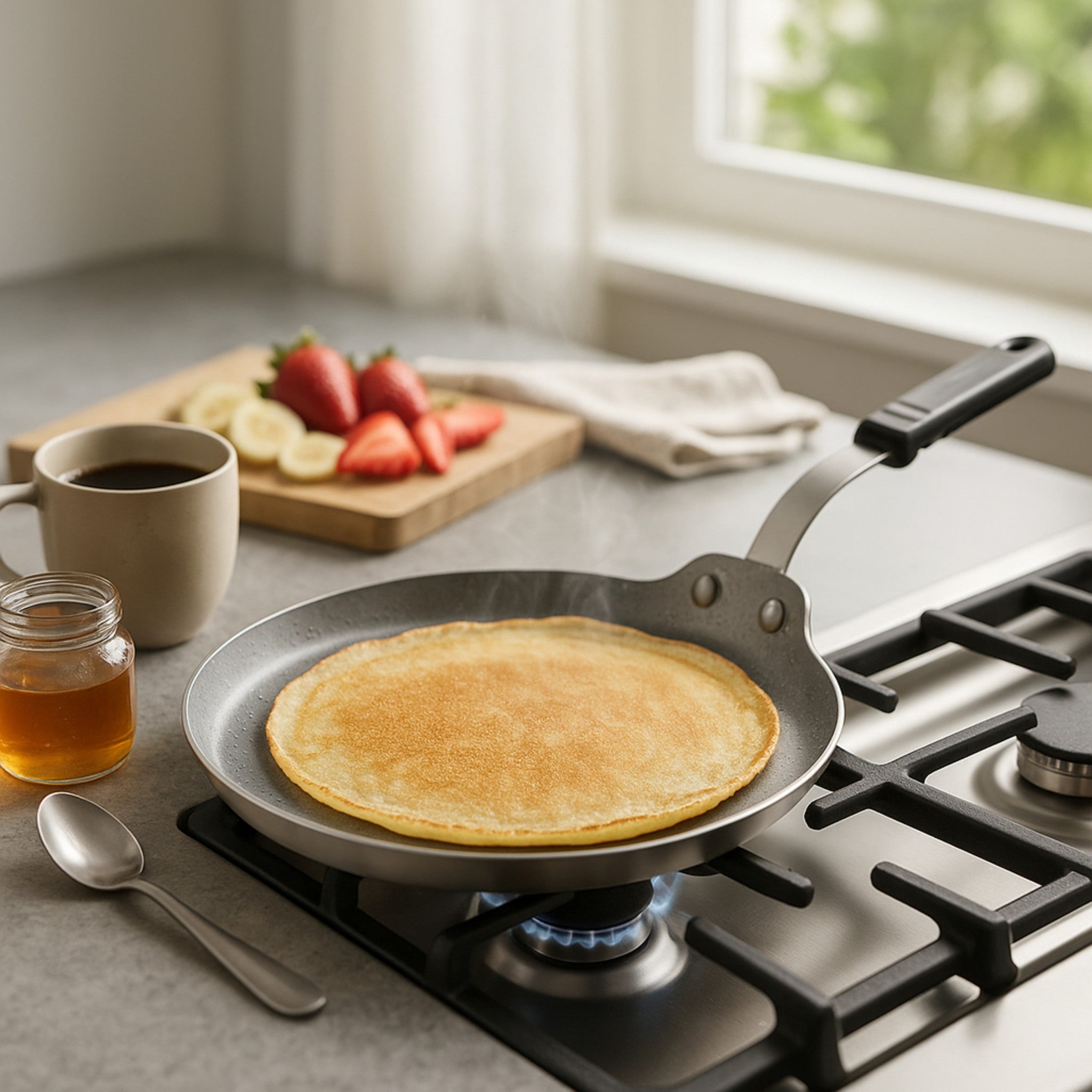 CREPERA COMAL 25 CM PROFESIONAL