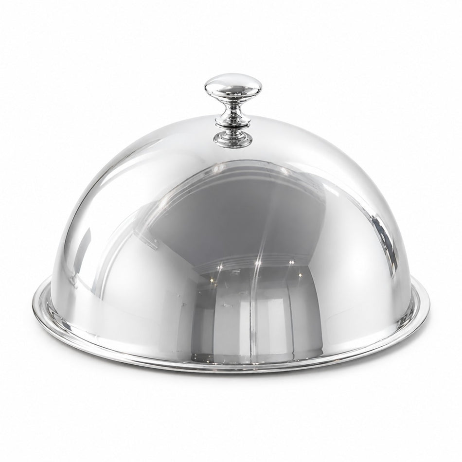 CUBIERTA ABOVEDADA 28 CM AC INOX 11"