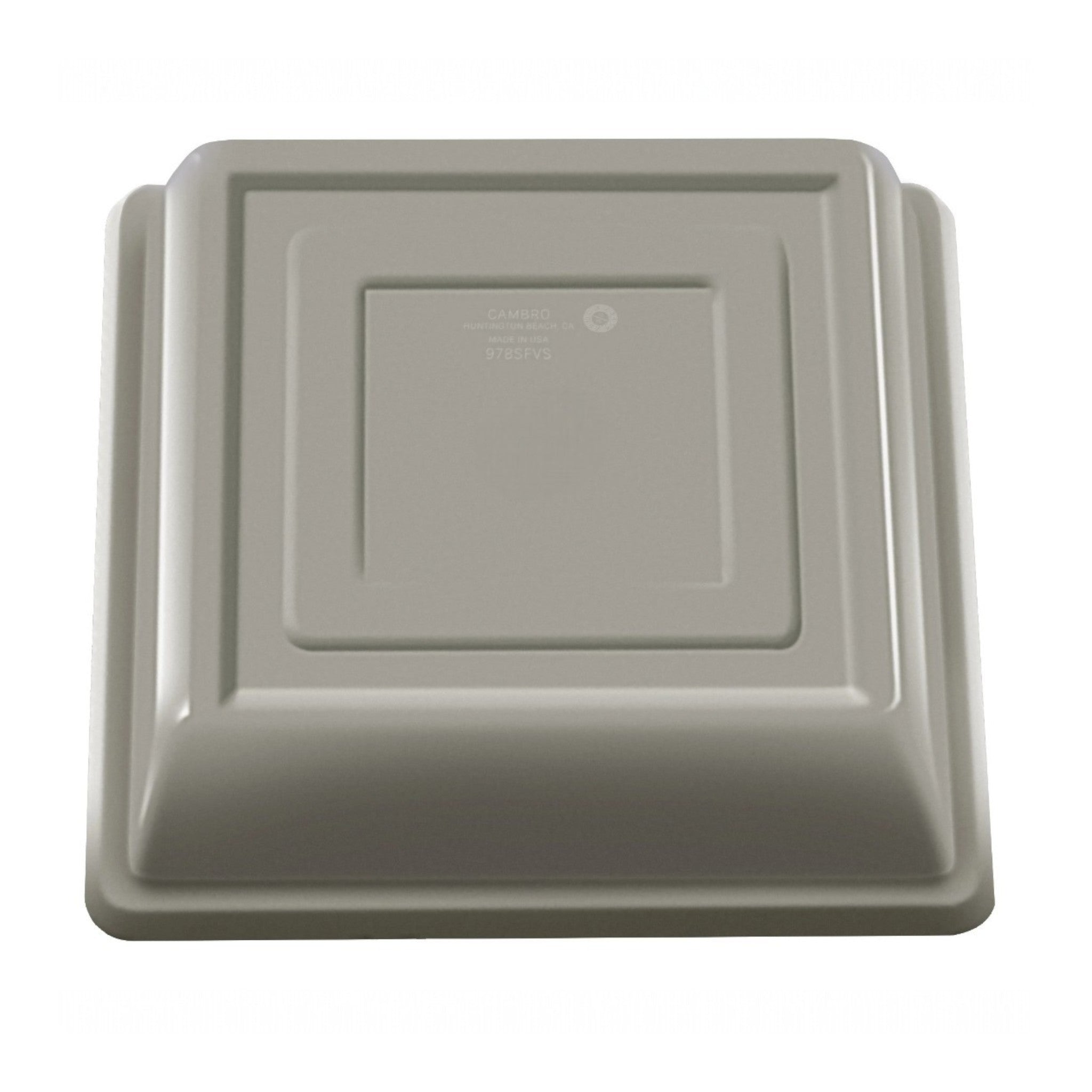 CUBRE PLATO 10X10" CUADRADO S/PERFO