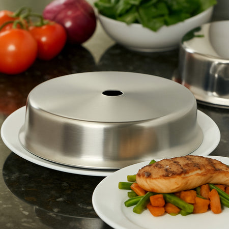CUBRE PLATO 25.8 CM AC INOX