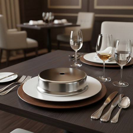 CUBRE PLATO 25.8 CM AC INOX
