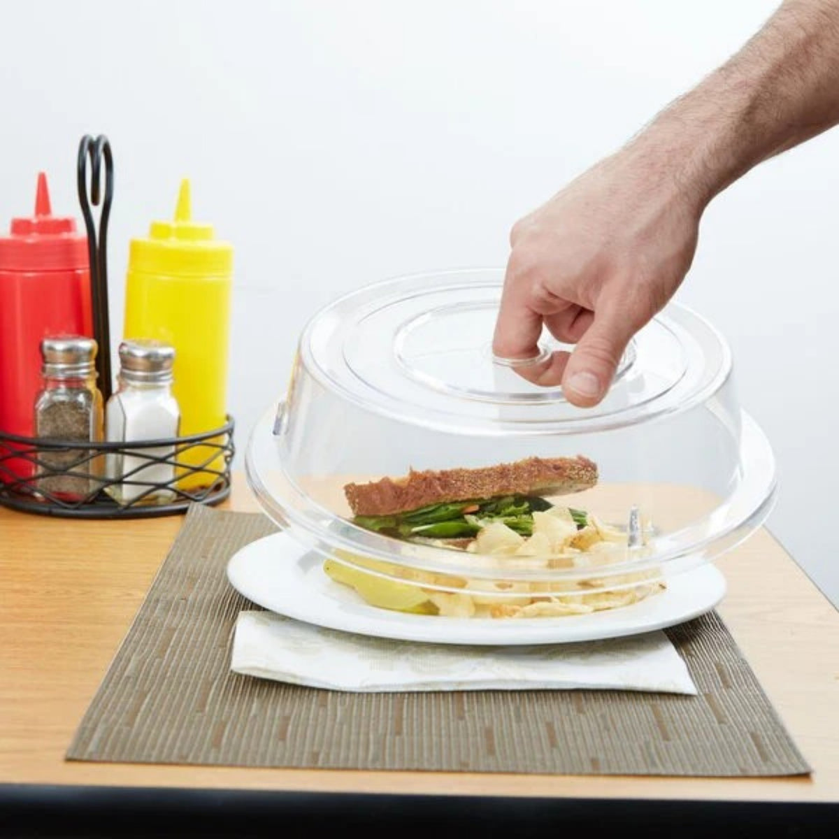 CUBRE PLATO PC 08" CONCASSE