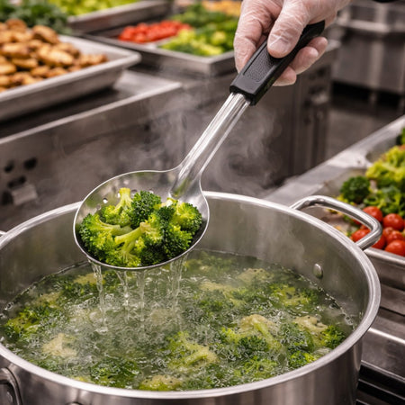 CUCHARA COCINA PERFO 15" AC INOX