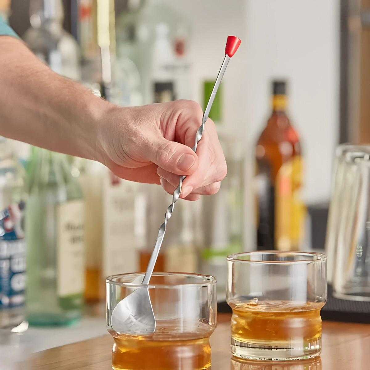 CUCHARA P/BAR ACERO 30 CMS