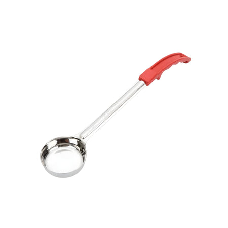 CUCHARA P/SERVIR 2 OZ AC INOX ROJO