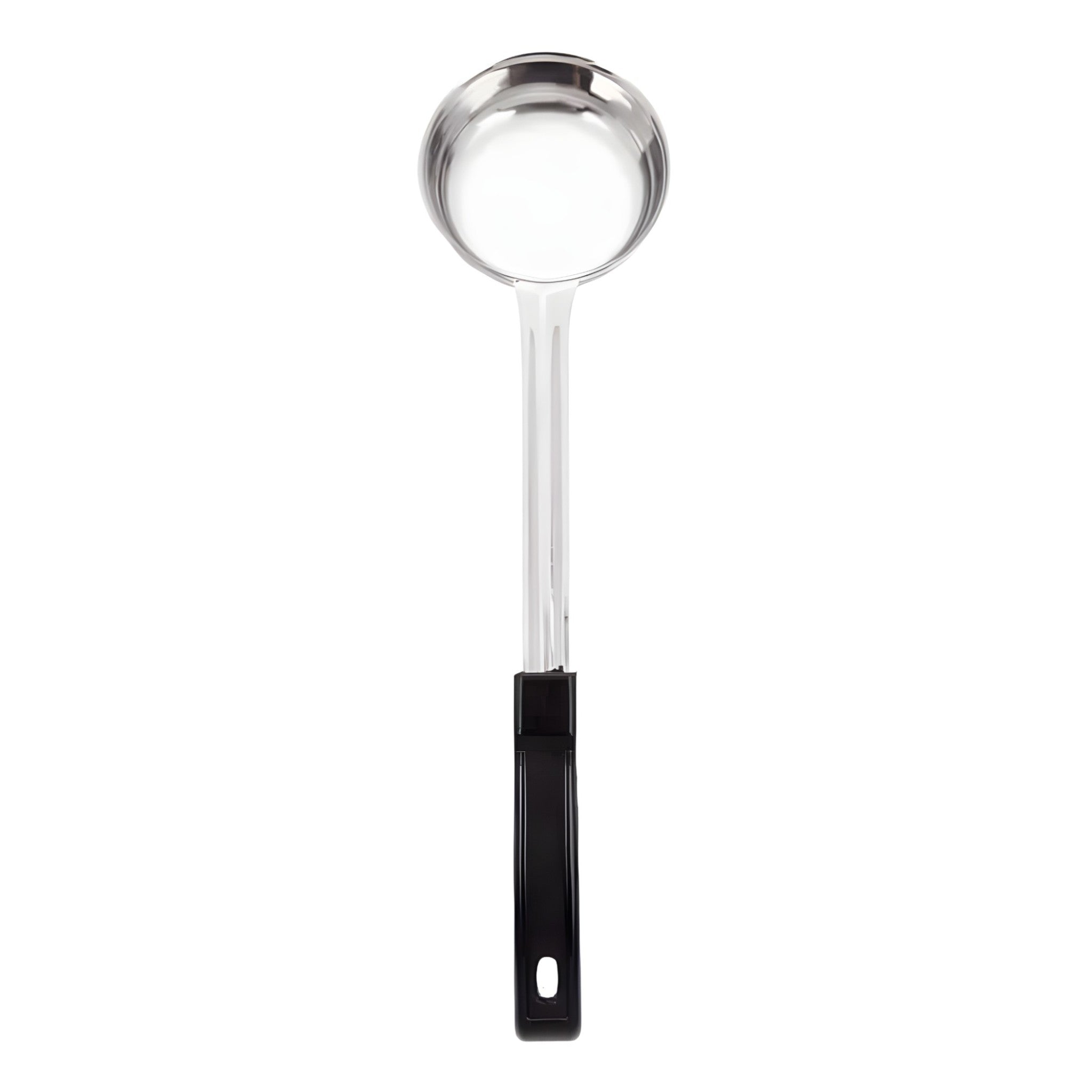 CUCHARA P/SERVIR 6 OZ AC INOX NEGRO