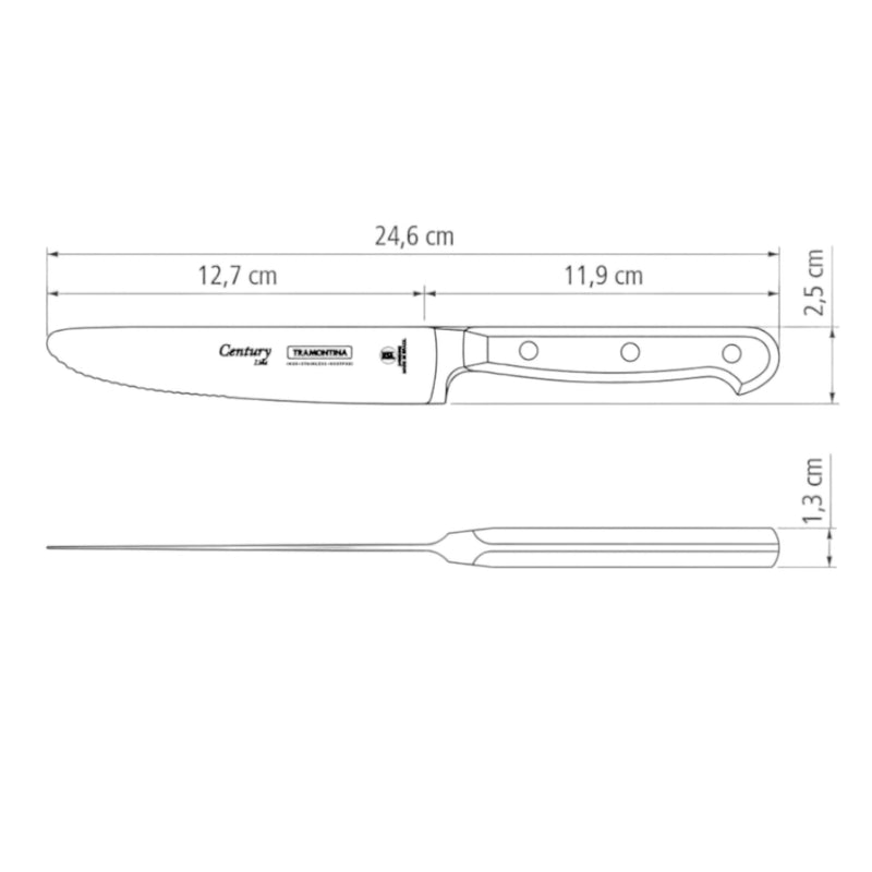 CUCHILLO CENTURY 05 ASADO