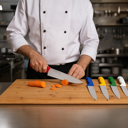Cuchillo chef profesional de colores