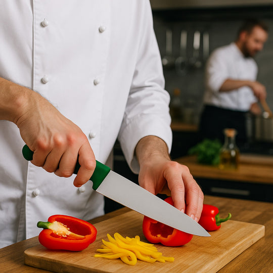 CUCHILLO CHEF 08" MANGO VERDE