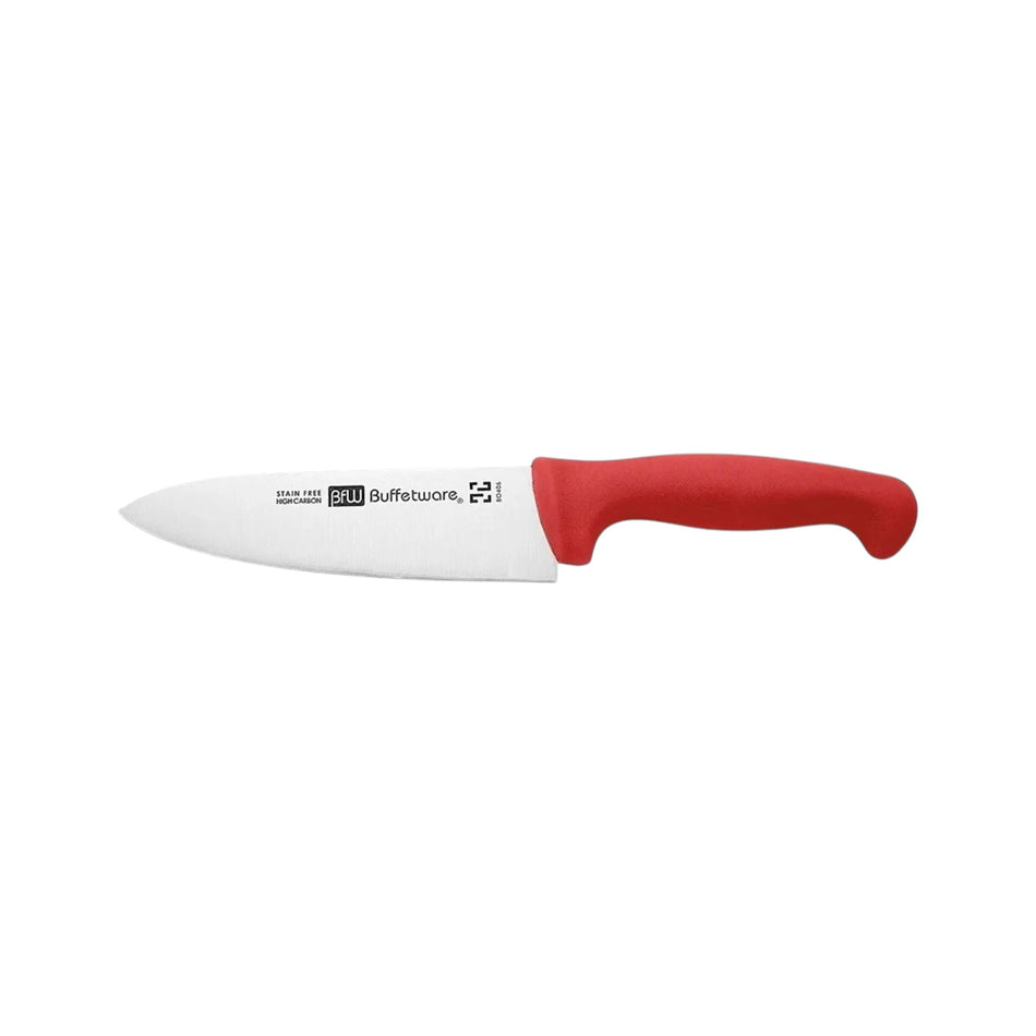 CUCHILLO CHEF 08 PG MGO ROJO