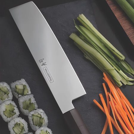 CUCHILLO NAKIRI 07" SUSHI SILVER