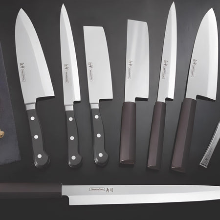 CUCHILLO NAKIRI 07" SUSHI SILVER