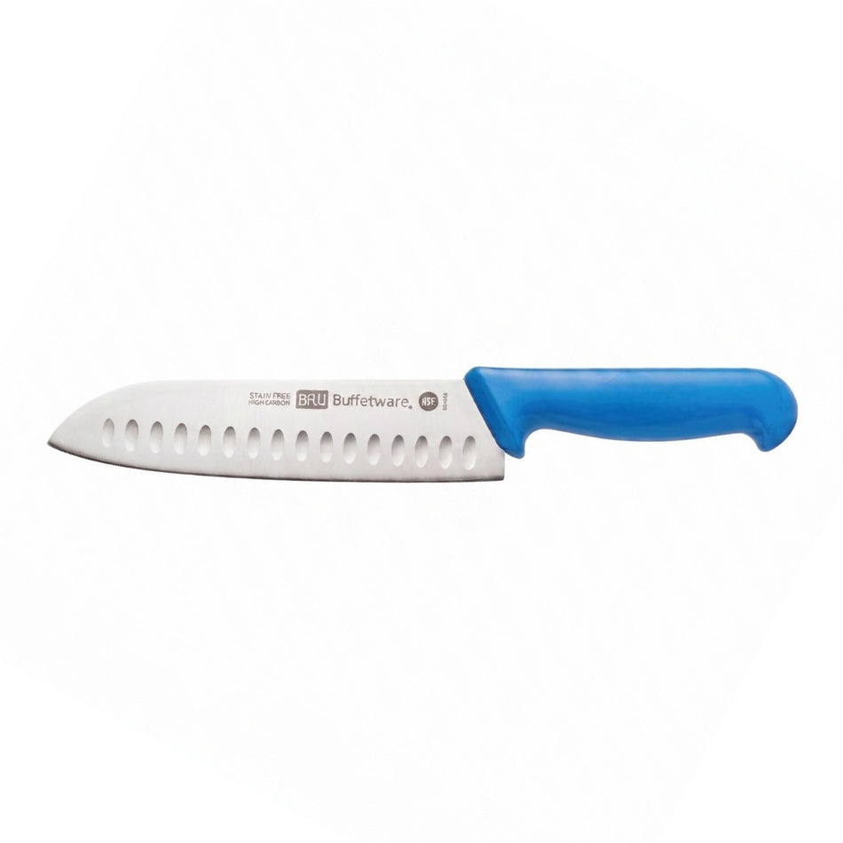 CUCHILLO SANTOKU 07" AZUL