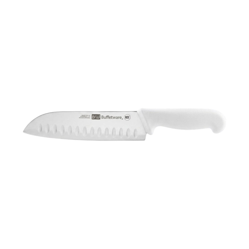 CUCHILLO SANTOKU 07" BLANCO