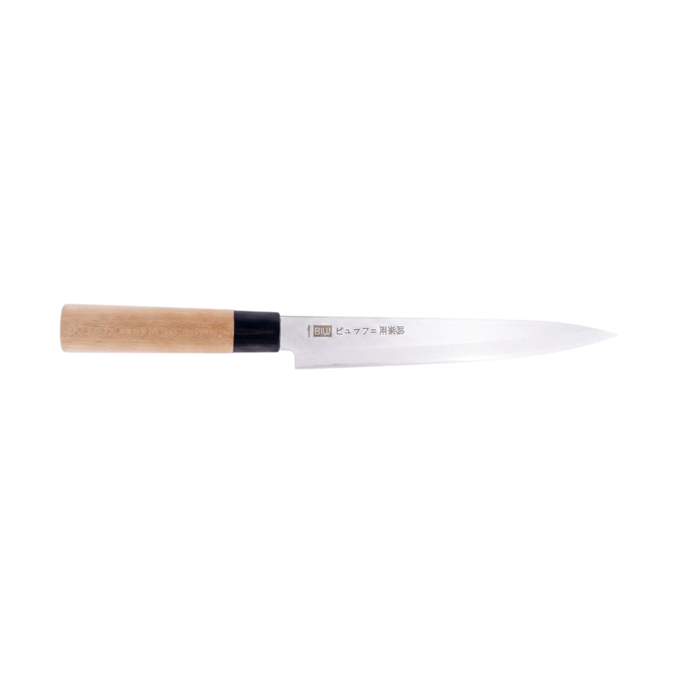 CUCHILLO SASHIMI "9.5" MGO MADERA