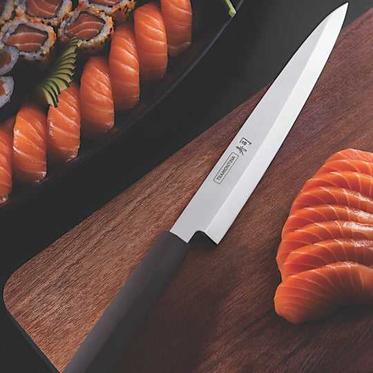 CUCHILLO YANAGIBA 09" SUSHI SILVER