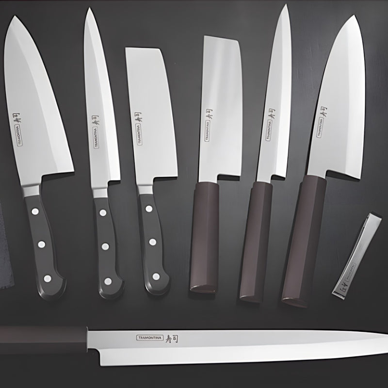 CUCHILLO YANAGIBA 09" SUSHI SILVER