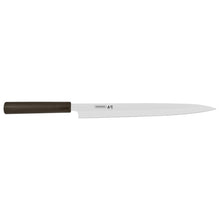 Cargar imagen en el visor de la galería, CUCHILLO YANAGIBA 13&quot; SUSHI SILVER
