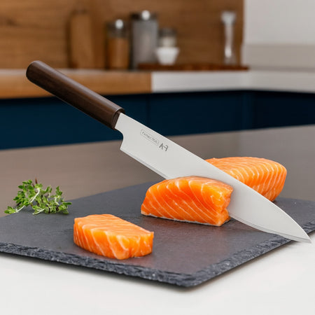 CUCHILLO YANAGIBA 13" SUSHI SILVER