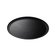 Cargar imagen en el visor de la galería, CHAROLA OVAL 56x68 CM NEGRA

