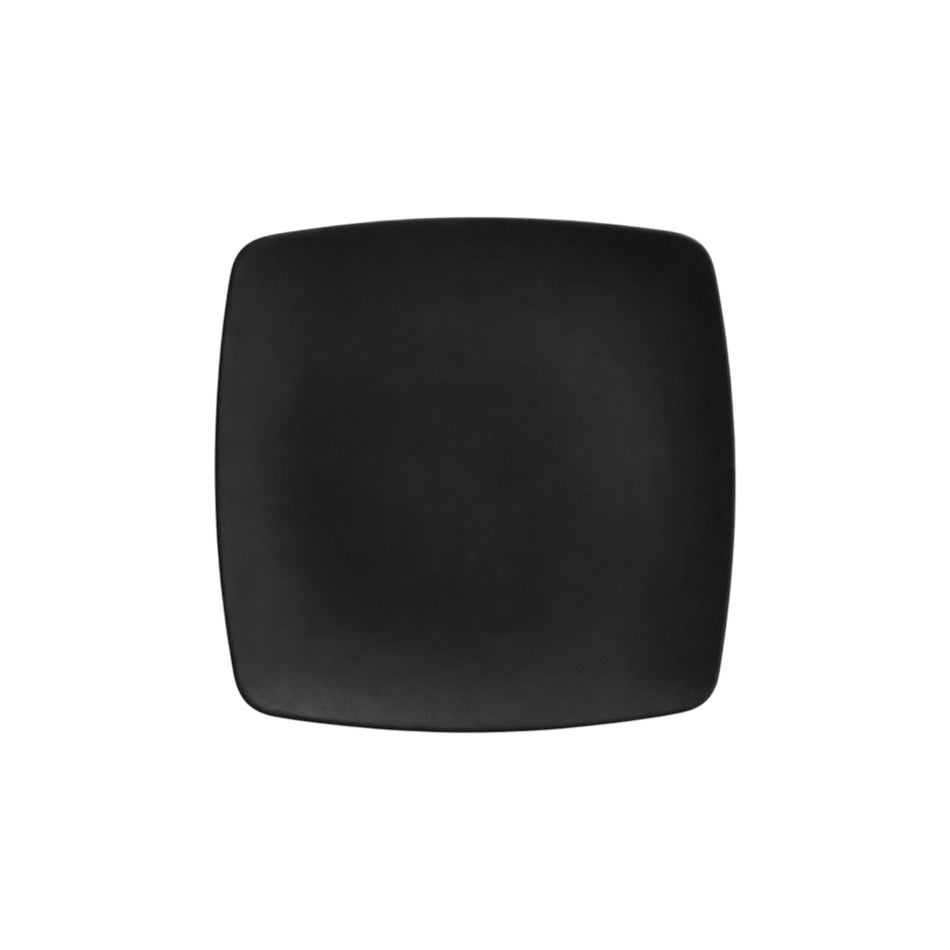 PLATO CUAD COUPE 20 CM NEGRO MATE
