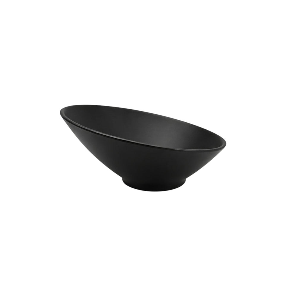 TAZON INCLINADO 21 CM NEGRO MATE