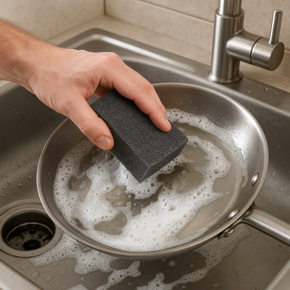 ESPONJA P/ CACEROLAS Y SARTENES IBILI