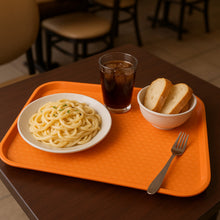 Cargar imagen en el visor de la galería, CHAROLA FAST FOOD 14x18&quot; NARANJA

