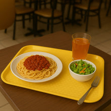 Cargar imagen en el visor de la galería, CHAROLA FAST FOOD 14x18&quot; AMARILLO
