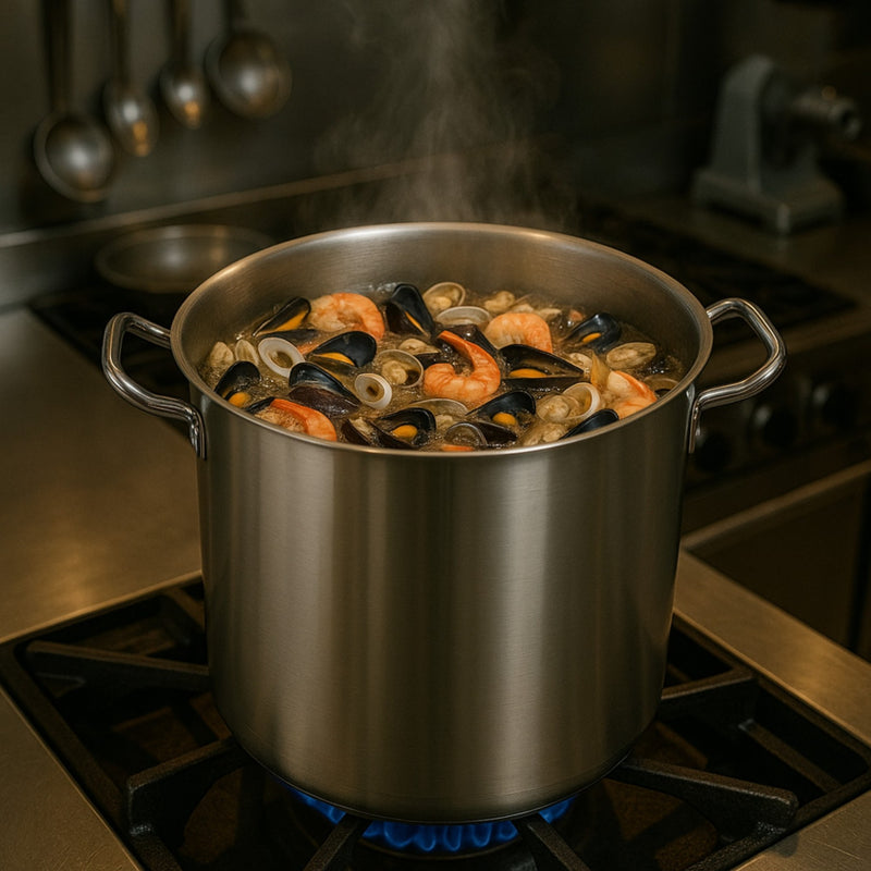 OLLA AC INOX 12 LT C/TAPA