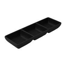 Cargar imagen en el visor de la galería, SALSERA 3 CAV 21x07 CM NEGRO
