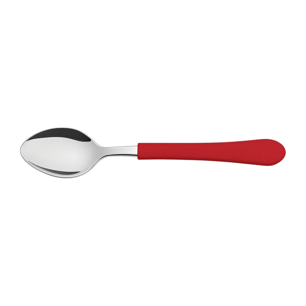 LEME CUCHARA POSTRE ROJA