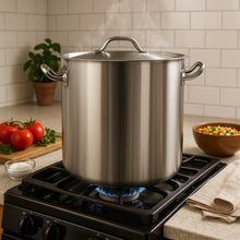 Cargar imagen en el visor de la galería, OLLA AC INOX 36 LT C/TAPA
