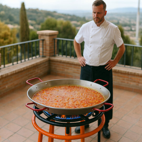 PAELLERA DE HIERRO 80 CM LACOR