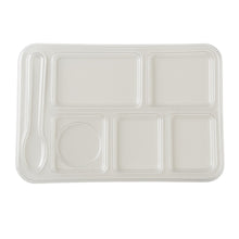 Cargar imagen en el visor de la galería, TAPA PARA CHAROLA C/6 DIV PC CRISTAL

