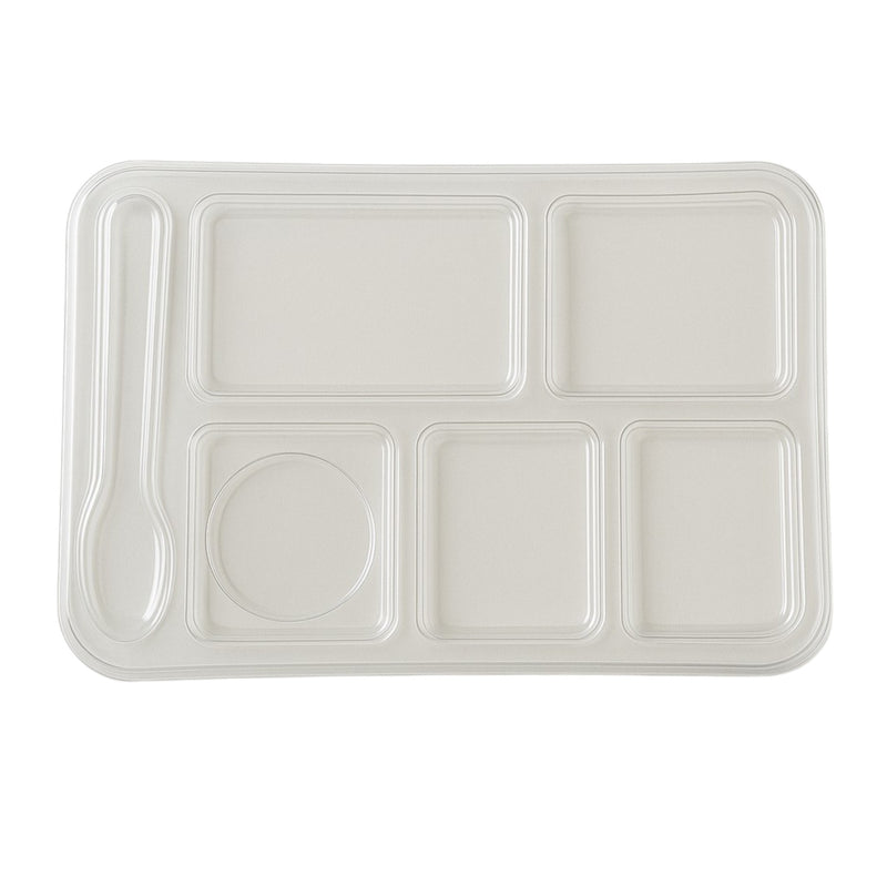 TAPA PARA CHAROLA C/6 DIV PC CRISTAL