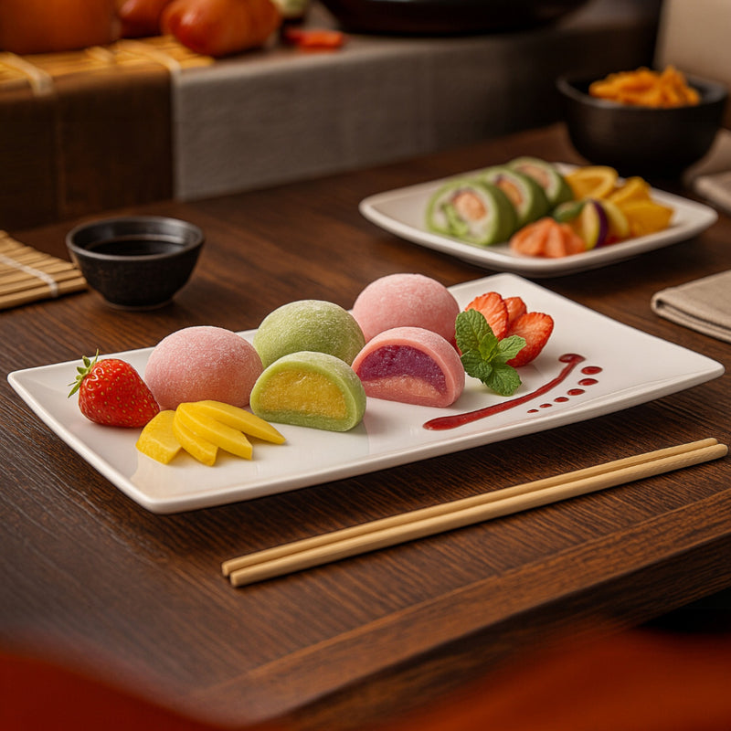 PLATO SUSHI RECT 12" DIAMANTE