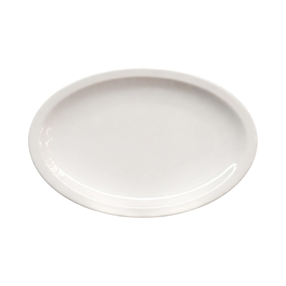 DM PLATO OVALADO 13.5" BLANCO 34 CM
