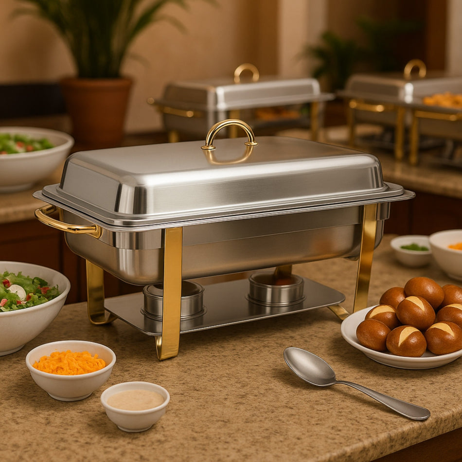 CHAFER OBLONGO DORADO 08 QT
