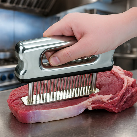 ABLANDACARNE DE ACERO INOX