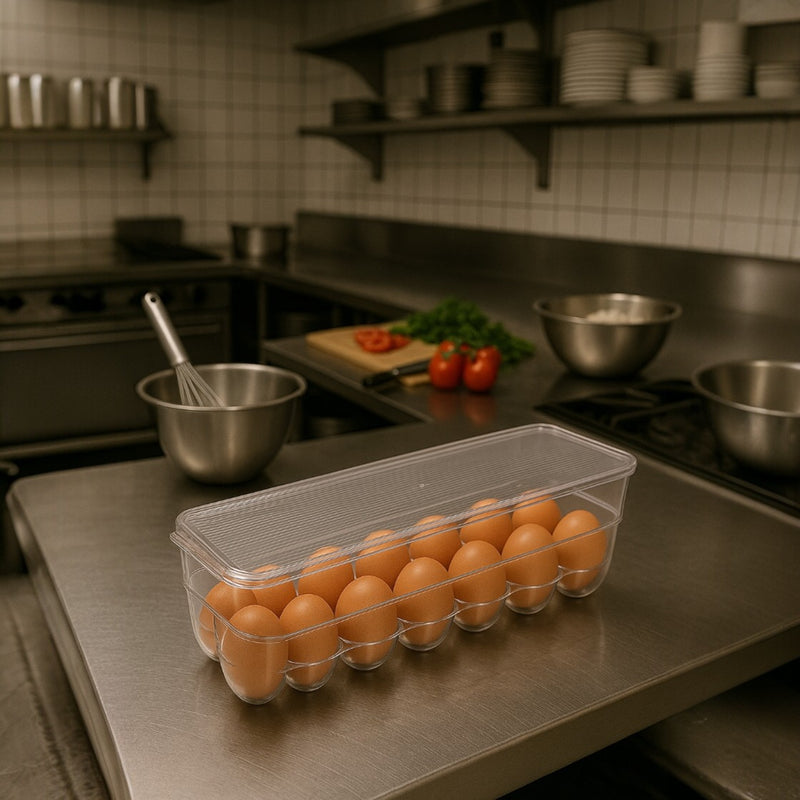HUEVERA PLASTICO 14 CAVIDADES