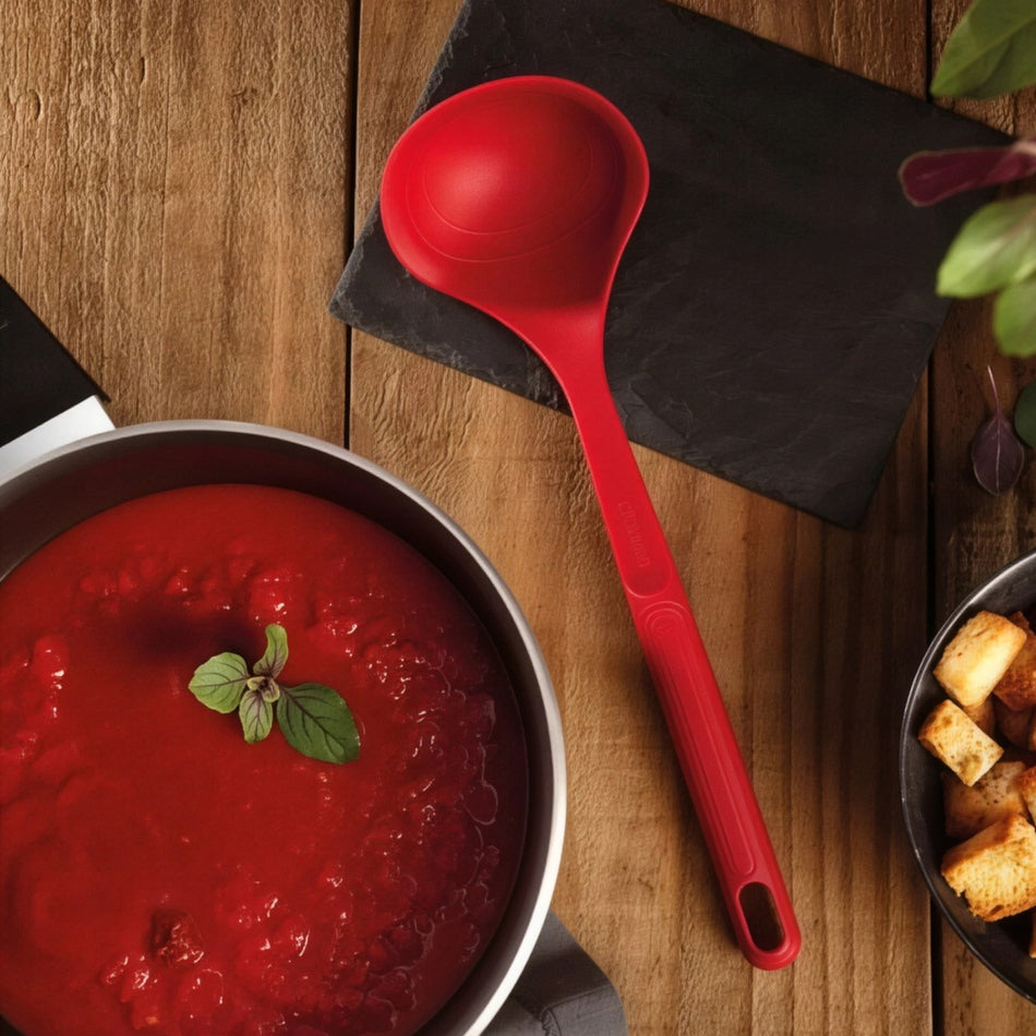 Cucharón para servir Softta rojo
