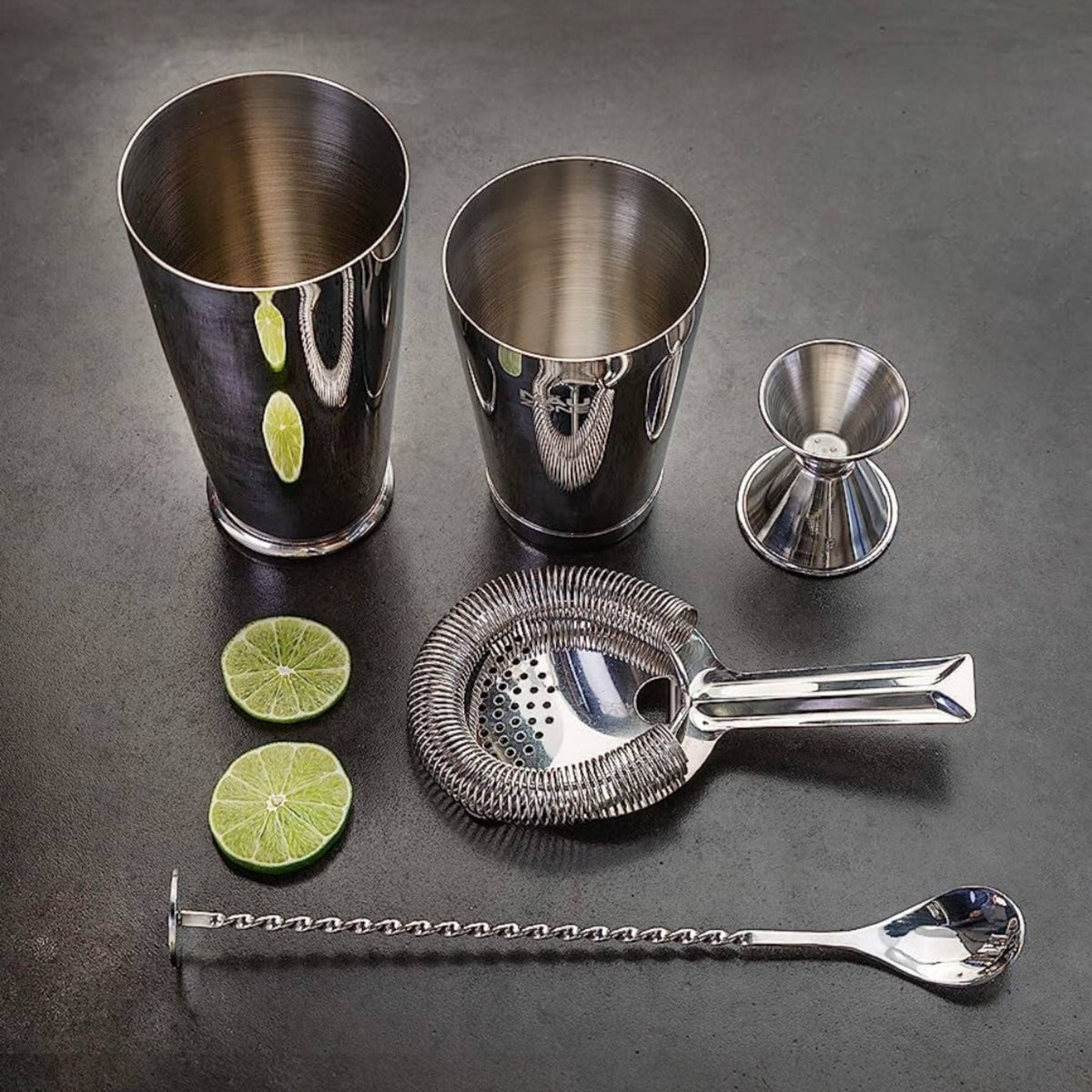 Cuchara espiral coctel c/disco